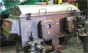 Многочастотный вибрационный резонансный грохот ULSTM 1,5х0,6V компании "Kroosh Technologies Ltd."