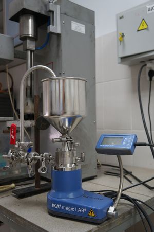 Диспергирующая установка Magic LAB фирмы IKA